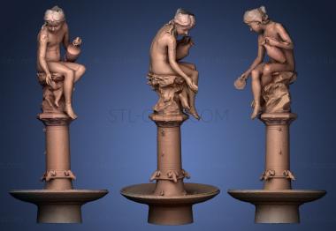 3D model Femme la Fontaine (STL)